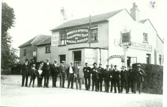 1920's group outside